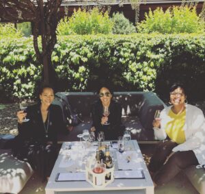 Diane Mizota Instagram - Adulting ain’t easy, and if you don’t have friends by your side every step of the way, it can sometimes feel impossible.  Grateful for a weekend of absolutely nothing to do w/ @sybilspeaks, @nikrich9 & @beyonce. 😆😆😆 To my entire tribe of friends and family,  I love you to the moon and back. 🙏 #grateful #premothersday #tradition #radicalselfcare