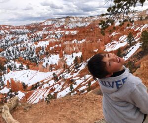Diane Mizota Instagram - Wish I had a little more #brycecanyon in my day today.  Never mind the 11 year old who didn’t want to get out of the car, only wanted to look at a screen, complained about walking and photobombed every frame he could. I’d still go back in a heartbeat. 😹  #springbreak #takemeback #escape #nature
