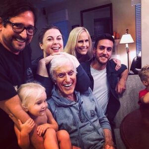 Dick Van Dyke Instagram - I never realized when I was first having kids what I was starting. But, I’m amazed and grateful to have lived long enough to spend Father’s Day with some of my kids, grandchildren AND great grandchildren!! All wonderful, non-toxic people!! And to share it all with my greatest gift @bijoubox in our magical fairyland @vandymanor I’m a very lucky boy!! @wesvandyke_fineart