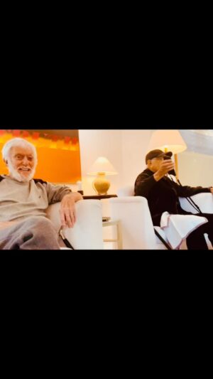 Dick Van Dyke Instagram - Dear @realrichardkind we saw your segment on @sethmeyers talking about our phone call. Here’s a visual aid. @thenormanlear @officialmelbrooks @juddapatow