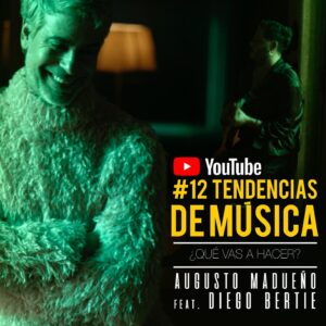 Diego Bertie Instagram - Entramos al ranking de #TendenciasDeMúsica de Youtube! 
Estamos en puesto #12 y vamos subiendo! Sigamos compartiendo! Gracias a todos por apoyar este lanzamiento tan especial que ya está disponible en todas las plataformas digitales. Somos los únicos peruanos en el ranking, y los únicos haciendo rock/pop! Y que siga subiendo, hasta el cielo, carajo! Por ti, Diego! #rockperuano #QuéVasAHacer?