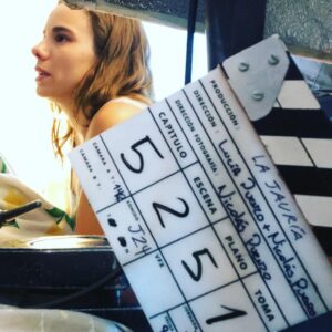 Diego Muñoz Instagram - Trabajando una vez mas con esta solidez de compañera. La @mariaomegnaoficial es una gran actriz con la q estamos preparando algo potente para usted. Pronto.
#Lajauria #Fabula #Serie