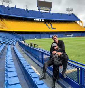 Diego Olivera Instagram - Gracias @museodeboca por esta oportunidad!!! Y no perdamos estas ocasiones de compartir un rato quienes vivimos en el exterior 💙💛💙 @monicaayos