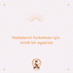 Dila Bayrak Instagram - •
Nefeslerini farketmen için minik bir egzersiz;

Adımlarınla birlikte nefes alıp vermeye odaklan, örneğin 3 adım boyunca nefes al, 6  adım boyunca nefes ver. 

Şifa olsun 🧡

#yoga #nefes
#hamileyogası
#hamile #hamilelik
#yogainspiration
#yogapractise
#dilabayrakhamileyogası
#dilabayrakyoganefes
#andanefestedoğumda