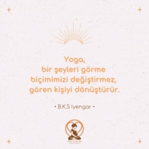 Dila Bayrak Instagram - •
Yoga, bir şeyleri görme biçimimizi değiştirmez, gören kişiyi dönüştürür.

~B.K.S. Iyengar

#yoga
#hamileyogası
#hamile #hamilelik
#yogainspiration
#yogapractise
#dilabayrakhamileyogası
#dilabayrakyoganefes
#andanefestedoğumda