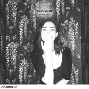 Dilan Gwyn Instagram - Beware of ghost lady blowing kisses in @sohohouselosangeles. ⠀
#AWhiterShadeOfPale 👻