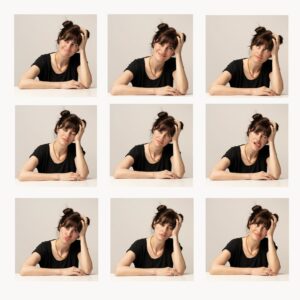 Dilek Yorulmaz Instagram - Thanks @laurenfleishman for inspiring me and @lukasz_kapuscinski and @siladan0101 for technical support💫 
#typologyphotography #selfportrait #selfportraitphotography #photography #photographer #experimental #typologyphotoshoot #studiophotography #faceexpression #