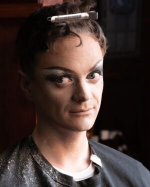 Dilek Yorulmaz Instagram - Matthew.
.
.
.
@matthewbibby96 
#makeupartist @dragdreams 
@dolphinclubhackney 
#backstage #makeup #dragqueen #performance #photography #portrait #