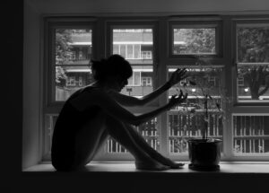 Dilek Yorulmaz Instagram - “My Space” is a black and white photography series that unveils the invisible epidemic of loneliness and its profound impact on individuals in the modern world. “My space” explores how people, while physically present in the external world, can become lost in their own internal voids, drowning in their solitude. The sharp contrast of black and white strips emotions to their raw essence, revealing the silent agony and the cry of depression within these empty spaces and shadows. “My Space” invites the viewer into the quiet universe of loneliness, encouraging an understanding and empathy for these emotional voids. It is only through this awareness that we can truly connect with and support one another. 
.
.
.
#myspace #solitude #loneliness #blackandwhite #blackandwhitephotography #selfportrait #experiment #photography #