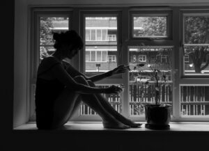 Dilek Yorulmaz Instagram - “My Space” is a black and white photography series that unveils the invisible epidemic of loneliness and its profound impact on individuals in the modern world. “My space” explores how people, while physically present in the external world, can become lost in their own internal voids, drowning in their solitude. The sharp contrast of black and white strips emotions to their raw essence, revealing the silent agony and the cry of depression within these empty spaces and shadows. “My Space” invites the viewer into the quiet universe of loneliness, encouraging an understanding and empathy for these emotional voids. It is only through this awareness that we can truly connect with and support one another. 
.
.
.
#myspace #solitude #loneliness #blackandwhite #blackandwhitephotography #selfportrait #experiment #photography #