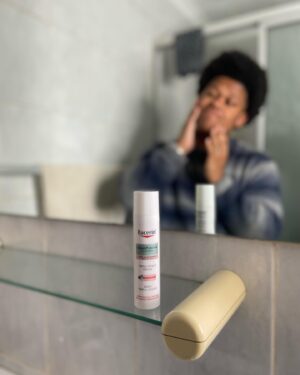 Dillon Windvogel Instagram - Let’s talk “Patented Thiamidol” 📖. 

The @eucerin_sa Triple Effect Serum contains Patented Thiamidol which is the #1 & best ingredient against dark marks 🥇.Thiamidol targets the root cause of dark marks to help prevent & reduce their appearance.

Just know that it makes your skin not only look amazing but feel amazing as well! An all in all amazing product that does wonders for your skin ,loved by not only Dermatologists but consumers as well 🙌🏽. Make sure to get yours now!! 😉

#thiamidol #patentedthiamidol #darkmarks #darkspots #postacnemarks #antimark #antiblemish #lifechanging #AD