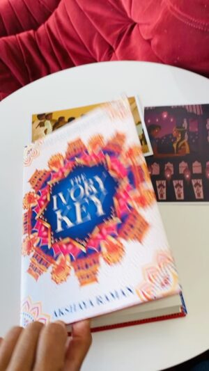 Dilshad Vadsaria Instagram - I finally got to do it! 
This bookworm finally got to record a book. And not just any book, a book about magic! I also learned, thanks to my director, Dennis Kao, that I have been saying some legit everyday words very, very wrong…like, my entire life.
❤️📖
The Ivory Key is @akshraman’s debut novel about love, family, loyalty in a mystical world called Ashoka. 
❤️📖
Also voicing here are @ariyan.kassam (Ronak), @anushkarani (Riya) and @pejvahdat (Kaleb). They’re amazing.
❤️📖
Hope you’ll check it out at @audible or @librofm. You’ll love the ride!
❤️📖
“Make your own destiny.”