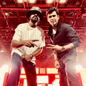 Dinesh Kanagaratnam Instagram - Krish x ADK gonna perform Chinna Thamarai tomorrow just for you all after 12 years! Thank you @vijayantony @malikstreams and @noiseandgrains