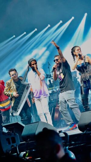 Dinesh Kanagaratnam Instagram - 1 min. 4 rappers. 4 songs. 
@adkofficial  @thoughtsfornow @rblaaze 
Songs by @arrahman 
Hypemen(and women) @shakthisreegopalan @charlesbosco @thevijayyesudas 
Styled by @scullystyles glam by @madushamakeup 
Show by @shruthilayah and @btosproductions