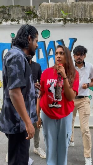 Dinesh Kanagaratnam Instagram - අයියට තරහා ගිහින් 🫣
