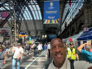 Dion Dublin Instagram - 3 weeks in Germany done @euro2024  Auf Wiedresehen 👋🏾 

A nice 2up 2down 🏡 in Stoke awaits!