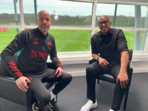 Dion Dublin Instagram - Got a chance to speak to ETH (The Boss) @manchesterunited this week,very straight and incredibly positive about his team,the club & the future!! #manunited