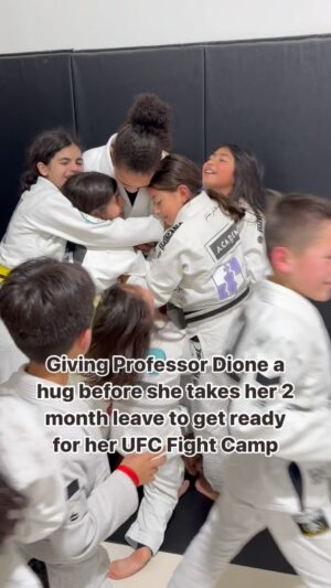 Dione Barbosa Instagram - Professor Dione‘s absence will sorely be felt these next few months as she dedicates everything in preparation for UFC 301 but her pursuit of her dreams is the stuff that great Disney movies are made of. Thank you for inspiring our young warriors to chase their dreams no matter what adversity comes their way 🙏🙏🙏 #DioneBarbosa #UFC301