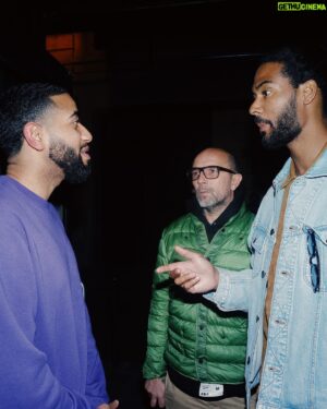 Djebril Zonga Instagram - Au spectacle du talentueux @nordine.ganso 🔥

avec @gregbkrw 

📸 @laurentsegretier