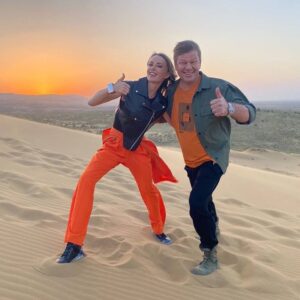 Dmitriy Guberniev Instagram - Да мы с Душечкой как родные сестры!!! 💃💃💃💃💃💃💃💃💃💃💃💃💃💃💃💃💃💃💃💃💃💃💃💃💃💃💃💃💃💃💃💃💃💃💃💃 #вызов #лучшиеведущие #дагестан #барханы #вджазетолькодевушки #вызов #тнт