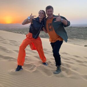 Dmitriy Guberniev Instagram - Да мы с Душечкой как родные сестры!!! 💃💃💃💃💃💃💃💃💃💃💃💃💃💃💃💃💃💃💃💃💃💃💃💃💃💃💃💃💃💃💃💃💃💃💃💃 #вызов #лучшиеведущие #дагестан #барханы #вджазетолькодевушки #вызов #тнт