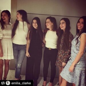 Doğa Zeynep Doğuşlu Instagram - #Repost @emilia_clarke with @repostapp
・・・
Just got to spend a magical evening with these incredible young actresses asking questions about their inspiring badass kickass movie MUSTANG. Now it's your turn to watch and feel all the kinds of joy that make movies change your perspective.. #mustang Deniz Gamze Ergüven, the ONLY female director to be nominated for a narrative feature Oscar... BOOM. 
#brunettepower 
#alltheladiesallthetalentalltheagesallthehashtagsforallthelove 👊🏻🙌👏💓