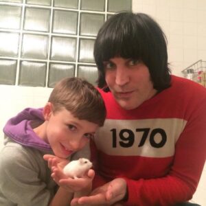 Dolly Wells Instagram - Happy happy happy birthday darling Ezra. 16 today. What a year it’s been.... love you very very very much my funny, kind, clever, cool son. This year’s gonna be a good one, I can feel it. 👑👑💐💐✨✨🥸🌈🎂🎂🍿🥂😷😷❤️❤️❤️❤️❤️❤️😘😘🎂🎂🌈🌈🌈