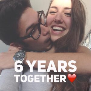 Dominick Alaimo Instagram - E ancora non mi spiego come ogni giorno che passa mi innamoro sempre più. 
09/09/2011 👫❤️ #6years #love #lovers #couple #anniversary #life #together