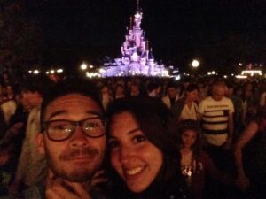 Dominick Alaimo Instagram - 💕 #disneyland #paris #love #disney #travel #couple #disneylandparis