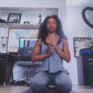 Dominique Domingo Instagram - My mind can process things quickly. The more I learn about my nervous system the more I understand that my body does not process life as fast as my mind. So in order to give it space and time to complete processes after certain events, challenges or just the end of a day, I’ve learned I have to SLOW DOWN. I do this pretty easily with meditation because that is a mind practice I’ve developed over the years. A somatic practice requires a different level of observing and surrendering than I’m used to. But I’ve been practicing listening in different ways and slowly learning. Our bodies are always informing us and always looking for ways to organize. Every movement and sensation we feel is an attempt at coherency. How often do we listen to our bodies the way we pay attention to all of the thoughts in our mind?
Christmas was emotionally and physically taxing for me personally and I was left feeling extremely out of sorts for about a week after my family left my home. I found myself judging my systems pace at which it was trying to regulate, which was only impeding the process. So…I slowed down. I sat and actually held space for my body. Not to do anything until it gave a cue for me to curiously follow and to be ok if I didn’t get any cue. But I did. I didn’t approach this from a place of dance although it can be perceived as dance. Didn’t even know the song, just had music playing during my stretch before I sat down.
I felt a lot arise through the mid line of my body and through my arms and hands. I didn’t need to make sense of it. I didn’t need to understand it. I just needed to feel it, move with it and let it do it’s thing. It went for 7mins. I didn’t feel 100% regulated right after and I wasn’t expecting to. But I felt different than when I began. And I felt more ok with no longer needing it to change. This was my first morning of 2022. Practicing surrendering to what is here. I think that’s a pretty good place to start the New Year 🙏🏽