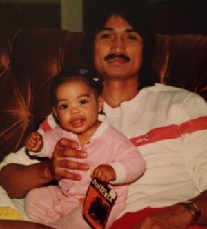 Dominique Domingo Instagram - Happy Fathers Day to my papa who has given me much more than he will ever know 🙏🏽❤️ And Happy Fathers Day to my brudder. Your unconditional love and strength as a father is out of this world. You can see it through baby girl 🤗❤️ Love you both with every ounce of my being. #HappyFathersDay #Fathers #Brothers #Love #Family #Gratitude