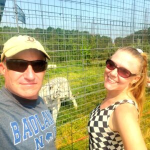 Dominique Swain Instagram - National Tiger Sanctuary near the Ozarks?!