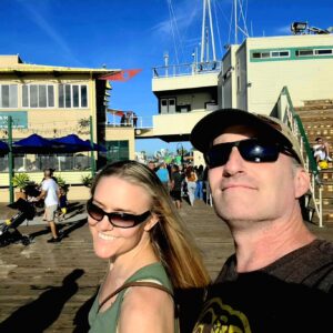 Dominique Swain Instagram - Spending so much time at the pier lately, you'd figure I'm a tourist.  Love California.