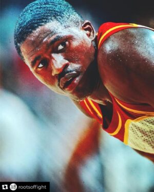 Dominique Wilkins Instagram - Repost from @rootsoffight
•
‘Nique Could Put Anyone On A Poster.
“I used dunking as a tool for intimidation.”

Dominique Wilkins, renowned for his transcendent dunking prowess, was a fusion of technical precision and artistic flair on the basketball court.

His takeoff, a symphony of explosive power, saw him defy gravity with unparalleled grace. The trajectory of his flight was a study in aerodynamic perfection, each soaring ascent a testament to impeccable body control. Wilkins’ mid-air contortions, a ballet of athleticism, showcased an extraordinary command of spatial awareness. The impact, a thunderous punctuation, resonated through arenas, leaving spectators in awe. In the realm of dunking, Wilkins was not just an athlete; he was a maestro crafting masterpieces above the rim.

His first Dunk Contest win - an illustrious chapter, further solidified his status as a dunking virtuoso - went down on this day in 1985.

[📸 - Michael Thomas / Alamy]
Link in bio #RootsofFight #KnowYourRoots