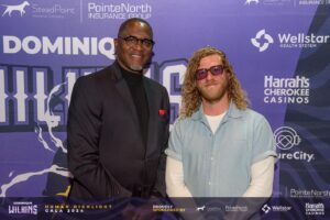 Dominique Wilkins Instagram - Thanks to all who came out and celebrated at my annual #humanhighlight #gala Thanks to my partners at @wellstarhealth @atlhawks @harrahscherokee @steadpoint #pointenorthinsurancegroup @grady.hospital @krogerco @jimellisauto @pathwater @roomstogo Special thanks to @andreforatlanta @allenstone @grouplove @kulturecity for your love and support! And thanks to @jedidia007 💙❤️ photocred @joshweichman @niklayman.photovideo