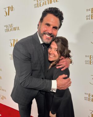 Don Diamont Instagram - Really fun night celebrating with everyone at the 40’s themed @boldandbeautifulcbs ‼️37th Anniversary Party‼️Even Marilyn Monroe had to get in the action.😍 Great job putting it together @evabasler 👏🏼👏🏼👏🏼 My parking ticket found its way onto the red carpet. Can you find it????😂 Thanks for the PERFECT SHIRT @danromashirts ❤️ Love you guys!!!