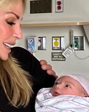 Don Diamont Instagram - ‼️SOUND THE TRUMPETS🎺 OUR FIRST GRANDCHILD‼️A beautiful, baby…….BOY! 💙👶🏻💙 ( no surprise there! Lol.), courtesy of Audrey audreyfeyzdiamont and Alexander @rednaz_tnomaid . Great job, mom and dad! We are all overjoyed!!! His name is August.💙💙💙