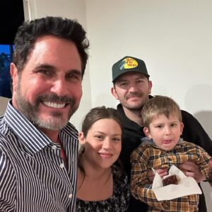Don Diamont Instagram - Beautiful day at Audrey’s @audreyfeyzdiamont and Alexander’s @rednaz_tnomaid Baby Shower! First grandchild due in February!!! A baby boy💙🧒🏻💙 No surprise there!! lol!