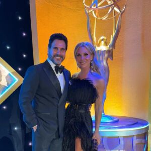 Don Diamont Instagram - Fun night @daytimeemmys with my 😍‼️ @cindyambuehl ! It was really special being there to celebrate my Y&R/B&B producer of just shy of 40 years/dear friend, Edward Scott, and his wife/my former @youngandrestlesscbs castmate ( TV fiancé lol) @melodythomassco jointly receive their well deserved Lifetime Achievement Awards. Add to that, $Bill’s arch rival/my brother, @iamthorstenkaye , my former castmate/friend, @therealstafford , @entertainmenttonight ‘s / @boldandbeautifulcbs fan, and sweetheart, @nischelleturner all going home with the 🏆. I also want to give a round of applause to @cliftoncam Scott Clifton, @johntmccook ,  @katherinekellylang , @jennifergareis , and @ashleyaubra . All B&B nominees who didn’t win last night, but gave outstanding performances this past year! Cherry on the cake, was being in the room with the one and only, @official_dick_van_dyke , who won a Guest Star Emmy at 98 years old!!!