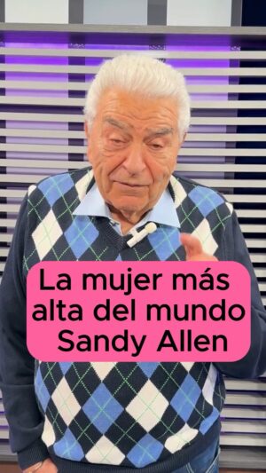Don Francisco Instagram - La Mujer Más Alta Del Mundo En Sábado Gigante
Cuando llevamos a Sandy Allen al estudio, fue definitivamente un desafío el cual afortunadamente salió muy bien.

#alto #altura #recordguiness #increible #mujer #asombroso