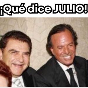 Don Francisco Instagram - Hoy es Primero del Mes de Julio y que mejor manera de decirlo con una fotografía con el gran Julio Iglesias. 
¿Cómo se viene este mes Julio para usted?

#abrazos #JULIO #mesdejulio #julioiglesias #meme