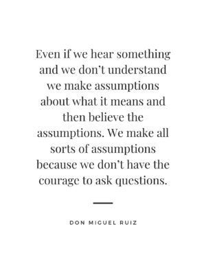 Don Miguel Ruiz Instagram - Ask questions and have clear communication. 🧡