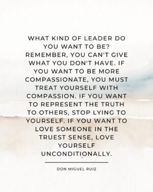 Don Miguel Ruiz Instagram - Lead by example. Excerpt from The Three Questions. ✨