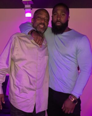 Donald Brumfield Jr. Instagram - Happy Glow Day Pops 🤲🏾🤲🏾✨🎉🎉🎂. Not a day goes by that you not missed . Your laughter and energy is irreplaceable. I love you day and thank the universe for the all the time we spent together .  You were an amazing father to me and taught me so much in life . I will continue to win knowing you are watching over me and guiding me . Love you day Rest In Heaven on this wonderful day . Happy G day pops !!! ✨✨🤲🏾🤲🏾