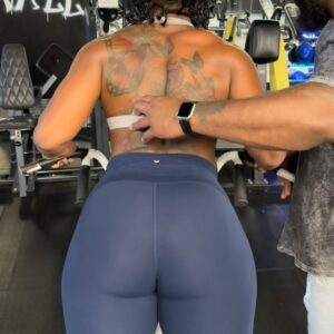 Donald Brumfield Jr. Instagram - it’s about time that I got me a coach ! @bishop__don is helping me focus on definition by increasing my time under pressure and decreasing my rest time, all while maximizing my strength. Follow the workout below !

I am STRUGGLING with putting down the fork yall ! I’m eating healthily (for the most part) but i am also eating more than I should to maintain a caloric deficit. 

IT IS SUMMER TIME AND FOOD IS JUST TOO DAMN GOOD ! 😩 

I honestly don’t care much for abs at this time, although it would be nice to have them. I am confident in my body; my bulk looks good af and my bunda is in abundance. My main focus is on maintaining a strong and tight core. 

Buuuuutt I’m determined TRY to shed a lil sumthin… 

THE WORKOUT (60s rest between supersets) :

- machine seated lat pulls 4x12-15
- chest supported rows 4x12-15
- overhand rows ss neutral grip cable lat pulls 3x12-15
- underhand rows ss single arm chest supported lat pulls 3x12-15
- NARROW GRIP single arm db curls (10 each arm) ss double … arm .. db curls ? 
- leg raises x100
- 30 min incline walk 6% @4.5

I promise you, this is the first time that I’ve been confused with what these machine names are and how to name the workout. All of them were working a variation of lats; but at the end of the day, my entire back was fried. Just follow the vids and you’ll be fine 🙂