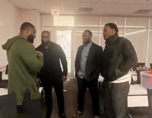 Donald Brumfield Jr. Instagram - What amazing experiences last night to be apart of @justhealbrotour that’s providing a safe place and stage for Men to be heard ,seen and valued by each other . We all are on a life long journey to healing and betterment but it’s dope not to do it solo . 

Thank you @livinghopeco1 and @justhealbrotour for allowing me to bless the stage with these incredible brothers @joeltudman @adjah_l @lammanruckerofficial @awardcounseling 

Make sure you attend in a city near you fellows is a blessing trust me 🤲🏾🤲🏾