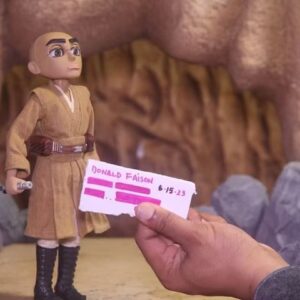 Donald Faison Instagram - The Jedi Jamal is waiting for a fight… #stopmotionanimation #hobby like if you like!