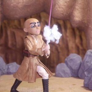 Donald Faison Instagram - There once was a Jedi named Jamal… Who also survived #order66  #stopmotionanimation #hobby like if you like!