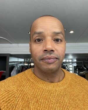 Donald Faison Instagram - Yep… More Work!! #trailorselfie