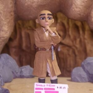 Donald Faison Instagram - The Jedi Jamal is waiting for a fight… #stopmotionanimation #hobby like if you like!